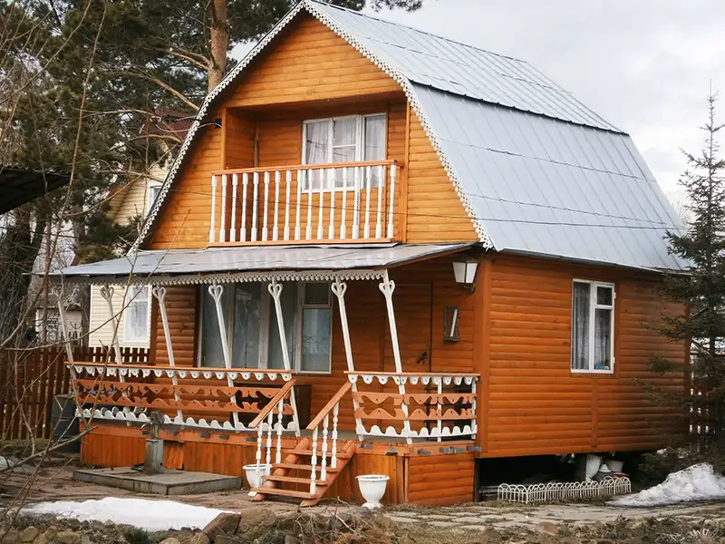Дом из бруса, 48 м²